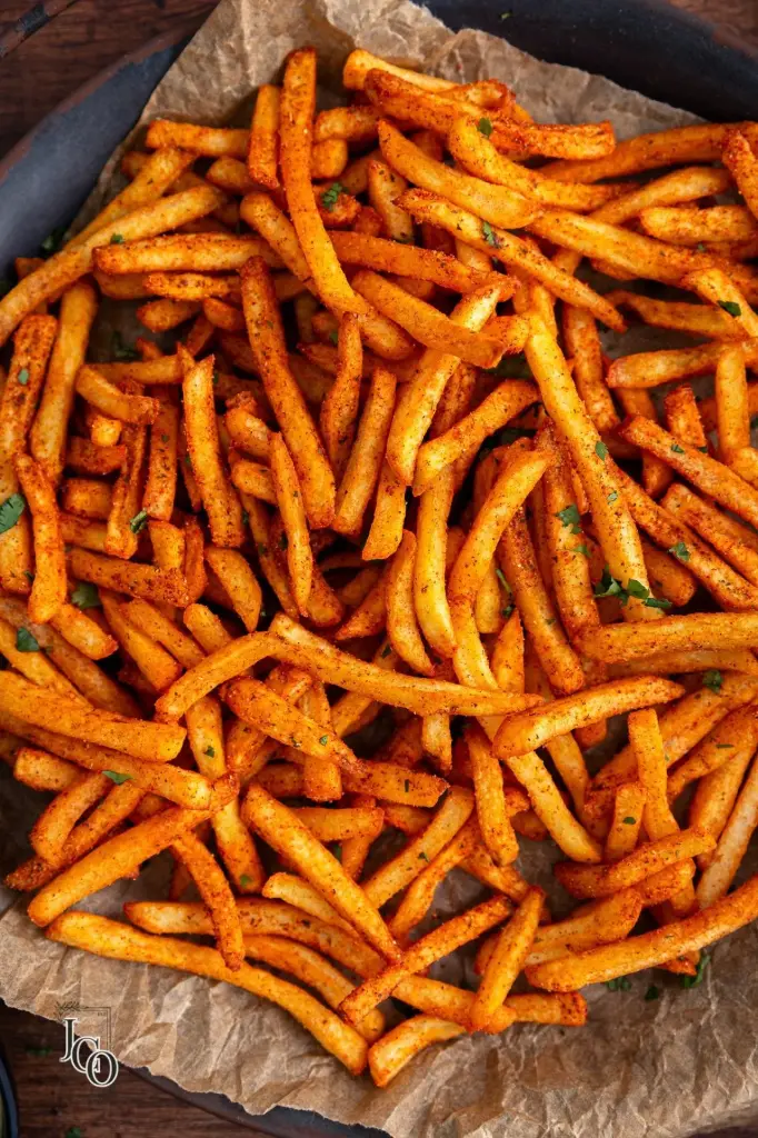 Tandoori fries