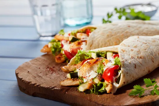 Tortilla wrap cheese
