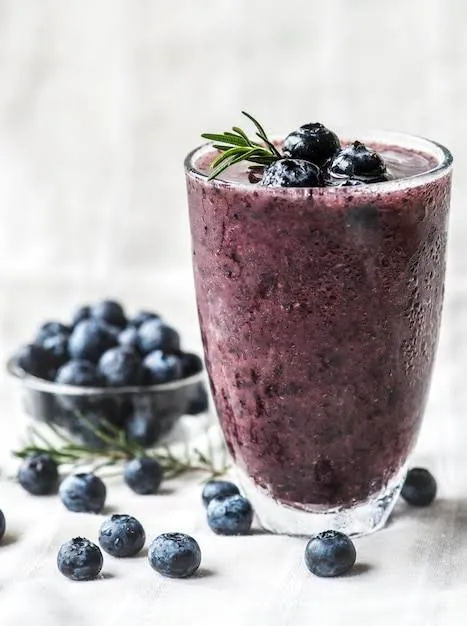 Blue berry smoothie