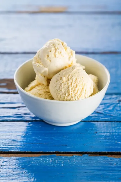 Vanilla ice cream