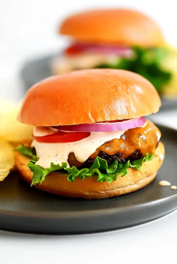 Cheese Chipotle burger